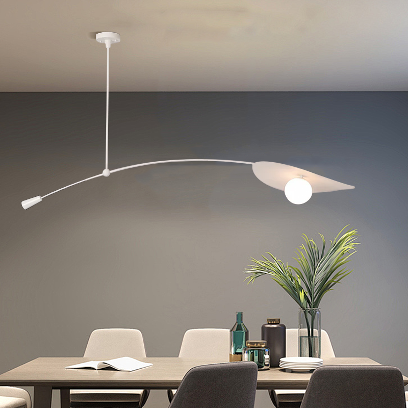 Modern Metal White Pendant Light for Dining Room